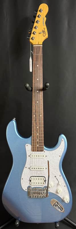 G&L Tribute Legacy HSS Electric Guitar Lake Placid Blue Finish (607) image 1