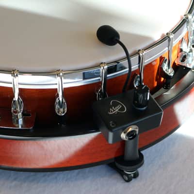 Banjo Pickup with Quick Mount ~ 3" Flexible Micro-Gooseneck image 3