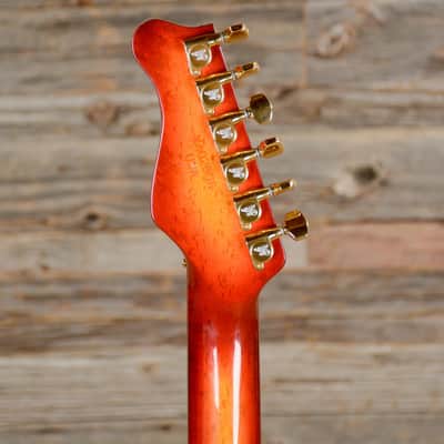 Valley Arts Guitar Custom Pro Steve Lukather Signature Fireburst USED (s306) image 7