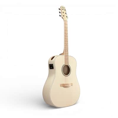 Ibanez AAD77M1E Advanced Acoustic, Open Pore Antique White image 11
