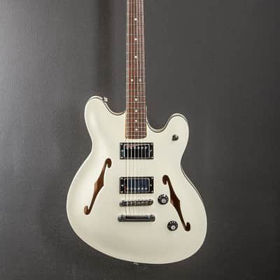 Squier Affinity Series Starcaster Deluxe - Olympic White image 3