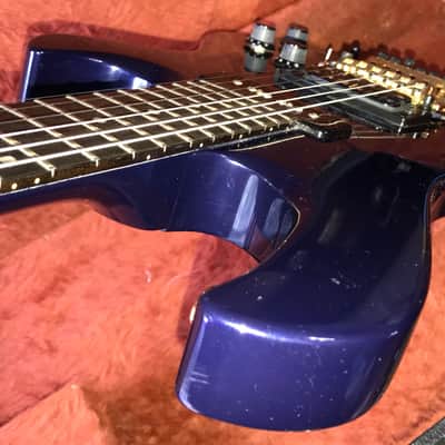 1985 Gibson Q-2000 Metallic Blue! Gibson’s Roaring Superstrat! OHSC!!! image 15
