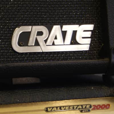 Crate GX 80 80 watt Combo Amp with foot switch upgraded Peavey Speaker, NICE!! image 3