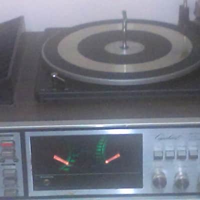 Capehart am/fm dual 8trk recorder with phonograph 1979-1982 wood/silver image 8