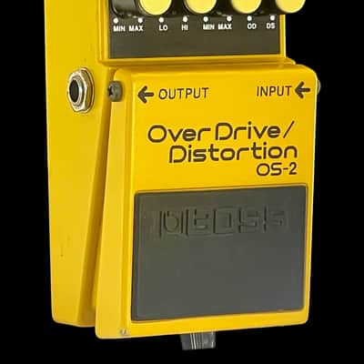 Boss OS-2 OverDrive/Distortion (Silver Label) 2006 s/n WV14933 image 2