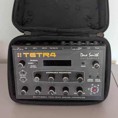 Dave Smith Instruments (DSI) Tetra Desktop 4-Voice multitimbral analog synthesizer