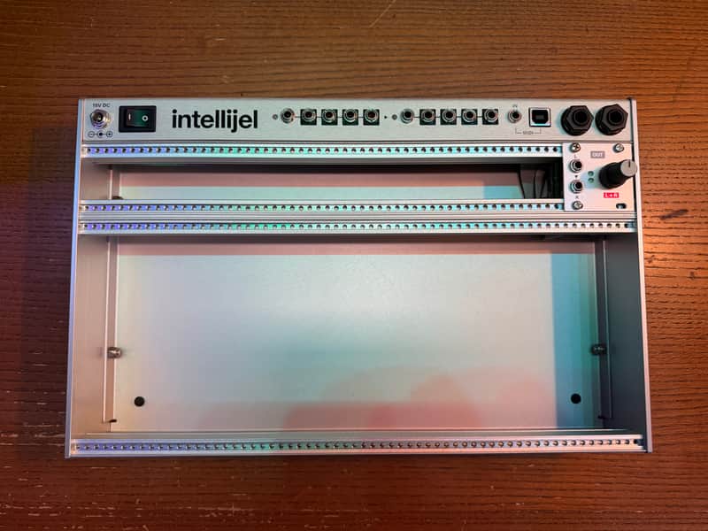 Intellijel 4U 62HP Palette Eurorack Synth Case - Aluminum image 1