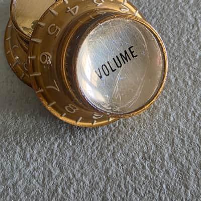 BEAUTIFUL Vintage 60’s 70’s Gold Reflector Knobs Set Les Paul SG Gibson ES Volume Tone image 19