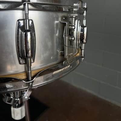 Vintage 70's Ludwig Standard Aluminum 5x14" Snare Drum image 3