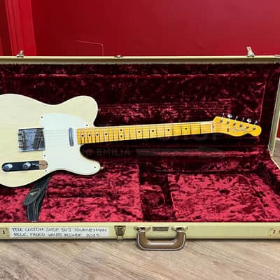 Fender 50's Telecaster Custom Shop Journeyman Relic White Blonde 2015 image 9