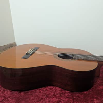 Kiso Suzuki Takeharu Yamamoto G-85 1974 Acoustic Classical Guitar MIJ Japan Cedar Mahogany Japanese Classical image 5