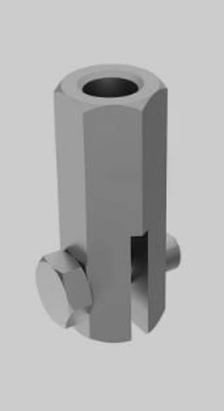 Mint Bose Professional DMROD-ADAPTER-RST-AG Threaded Rod Adapter for DesignMax Pendant Speaker image 1