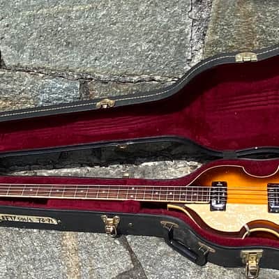 Hofner 500/1 Violin Bass '72/73 - Sunburst LEFTY image 15