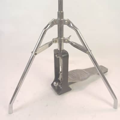 Slingerland #809 Hi-Hats Cymbals Stand Chrome Tube-Leg Vintage 1979 Tripod Base image 4