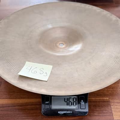 Zildjian Avedis 12” Transition Stamp (1950s) Pair Hi-Hat Cymbals image 4