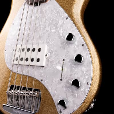 Ernie Ball Music Man StingRay Special 5 H Bass Genius Gold with Mono Case image 5