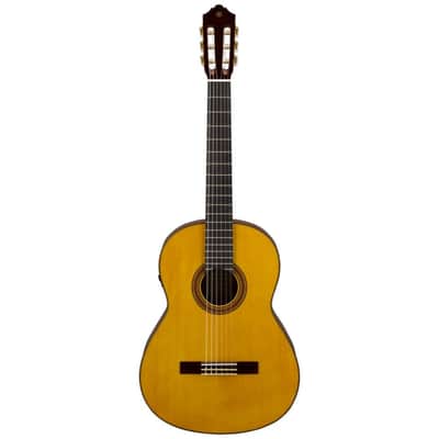 Yamaha CG-TA TransAcoustic Nylon Guitar - Natural image 2