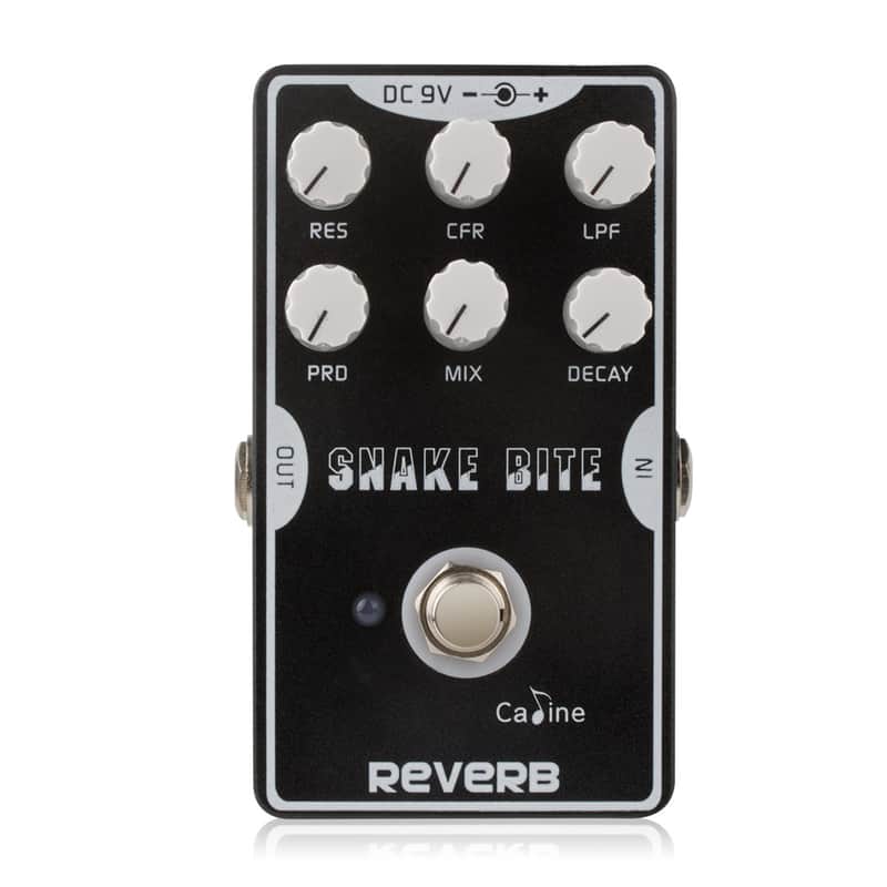 CALINE CP-26 Snake Bite Reverb Excellent Ambience lot's of control Digital Reverb/Delay 6000ms,price include the import duty to US buyer image 1