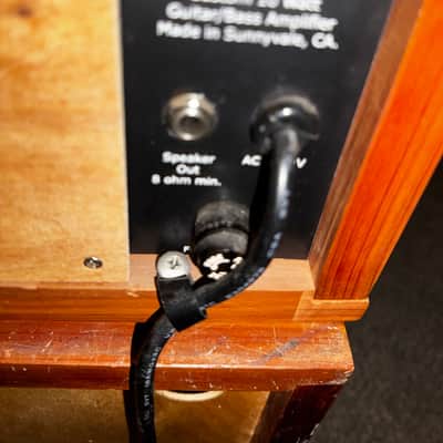 Ampex Custom guitar/bass amp made in USA 10 Watt 2000s - Wood image 3
