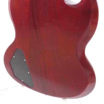 2017 Gibson SG Faded T worn cherry red image 8