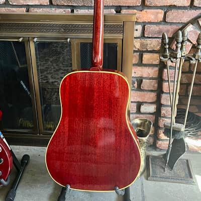 Gibson Hummingbird 1966 Cherry Sunburst image 3