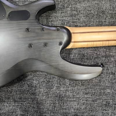 ESP LTD 6-String Bass B-206SM 2007 - 2018 - See Thru Black Satin image 9