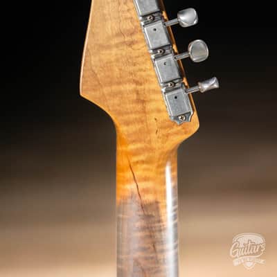 Xotic XSC-1 Swamp Ash S-Style w/ Roasted Flame Maple Neck – Desert Sand image 6