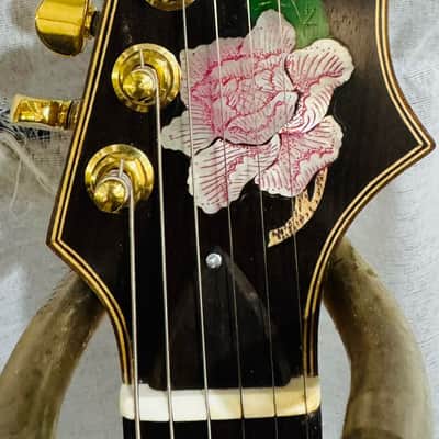 Blueberry Handmade Electric Guitar Double Cutaway Semi-Hollowbody image 6