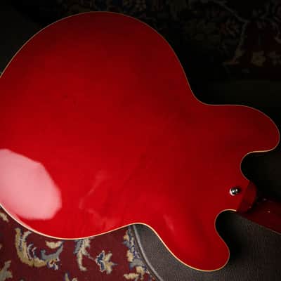 Tokai Japanese ES-156 Semi Hollow Cherry Red image 15
