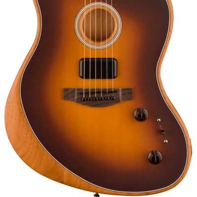 Fender Acoustasonic Player Jazzmaster 2022 - Present - 2-Color Sunburst image 3