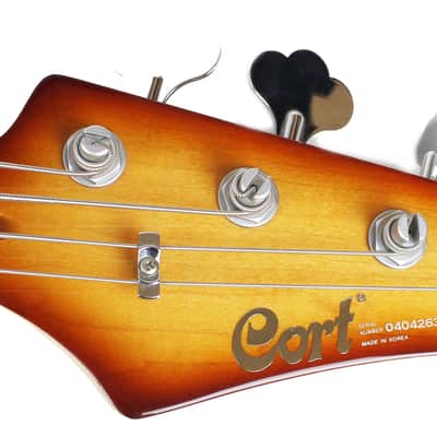 Cort GB99B Jazz Bass Guitar in Dark Burst image 8