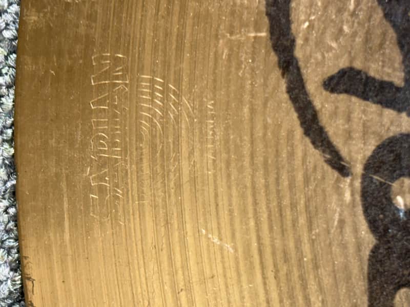 Sabian 16" B8 Pro Medium Crash Cymbal 1991 - 2009 - Brilliant image 1