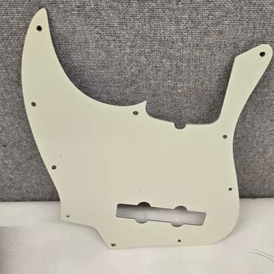 Fender Jazz Bass Guitar 10 Hole Genuine Light Lime Pickguard image 3