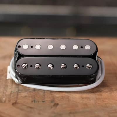 Gibson 498T "Hot Alnico" Pickup - Treble Double Black 4-conductor Potted Alnico V image 2