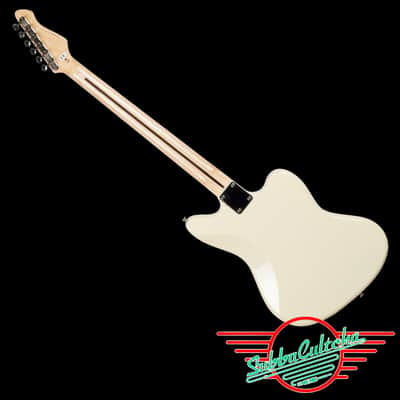 Revelation RJT 60 B Left Handed Vintage White Bass VI image 3