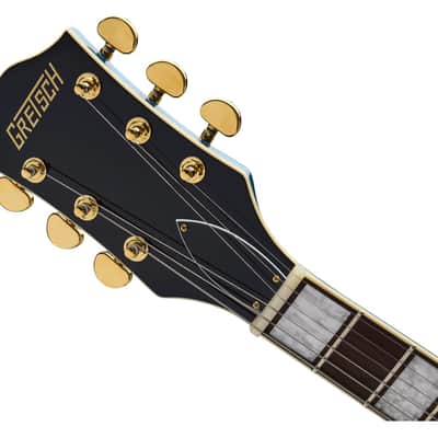 Used Gretsch G2655TG Streamliner Center Block Jr. DC w/Bigsby - Riviera Blue image 4
