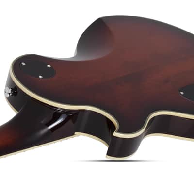 Schecter Solo-II Supreme Cat's Eye Black Burst image 5