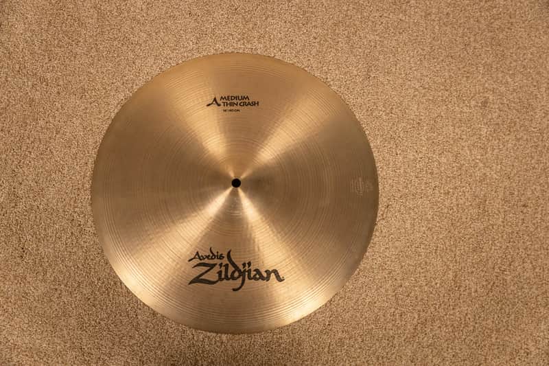 Zildjian 16" A Medium Thin Crash Cymbal 1141g image 1