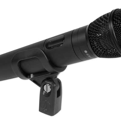 Audio Technica ATW-3212/C710EE1 Wireless Handheld Mic+Powered PA Speakers image 8