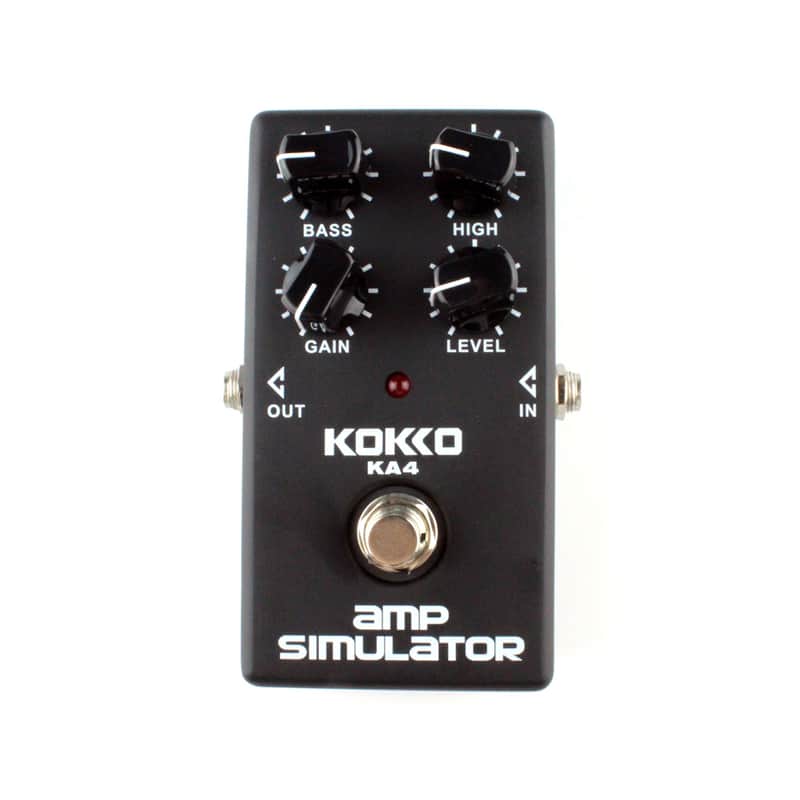 KOKKO KA4 AMP Simulator Mini Guitar Effect Pedal Analog True Bypass image 1