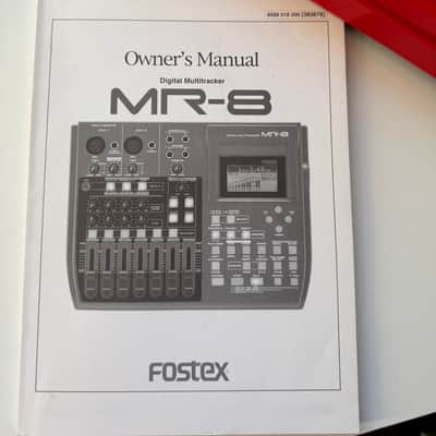 Fostex MR-8 Digital 8-Track Recorder 2000s - Red image 11