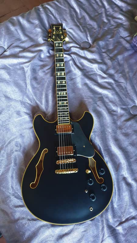 Ibanez JSM20-BKL John Scofield Signature Black Low Gloss - 2020 image 1