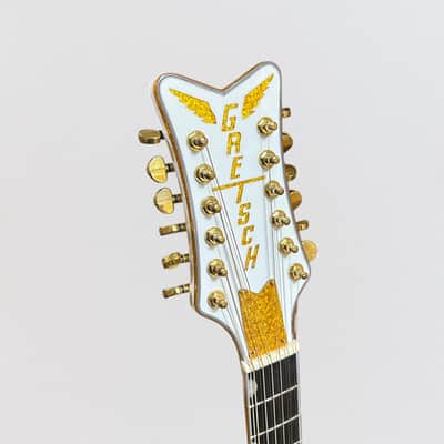 Gretsch G5022CWFE-12 Rancher Falcon Acoustic Electric Guitar - White image 9