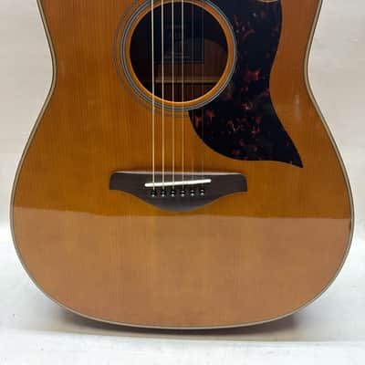 Yamaha A1M Dreadnought Acoustic-Electric with Cutaway 2010s - Natural image 2