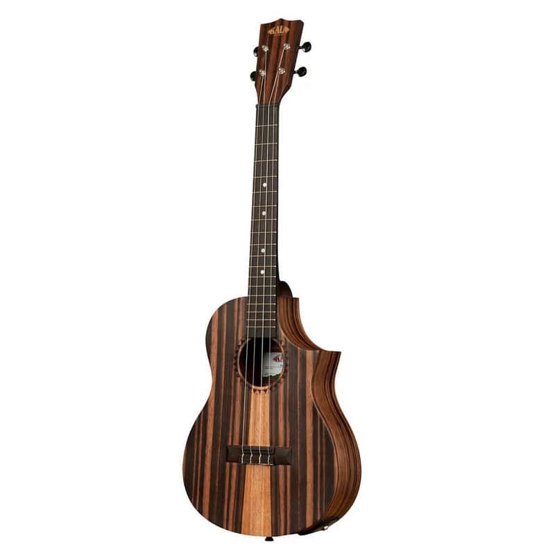 Kala KA-AM-B-CE Amara Tri-Top Baritone Ukulele w/ Cutaway & EQ image 1