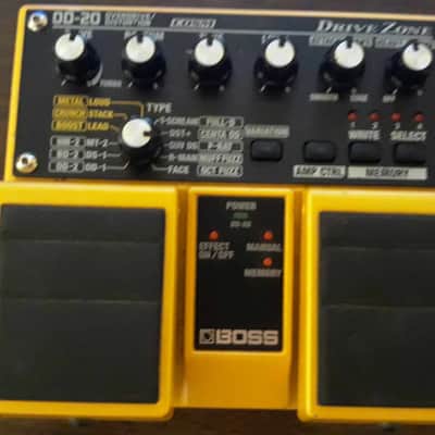 Boss OD-20 Overdrive Distortion 'double' pedal image 1