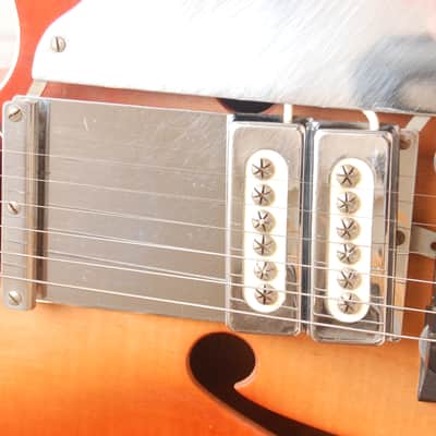 Framus Capri 5/53 – 1962 German Vintage Archtop Guitar / Gitarre + Ideal Pickup system! image 5