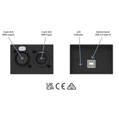 Enttec DMX USB Pro 70304, 1 Universe Lighting Interface [Open Box] image 6