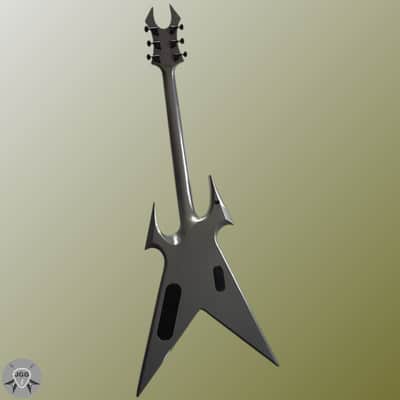 B.C. Rich KK Beast V Gun Metal Neckthrough - Excellent Condition image 13
