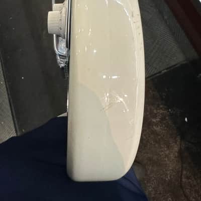 Univox U1850 Ripper S-style Guitar - MIJ Made In Japan 1970s - White image 18